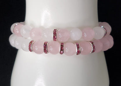 Breast Cancer Rose Quartz
