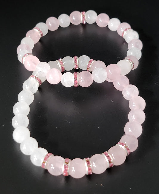 Breast Cancer Rose Quartz